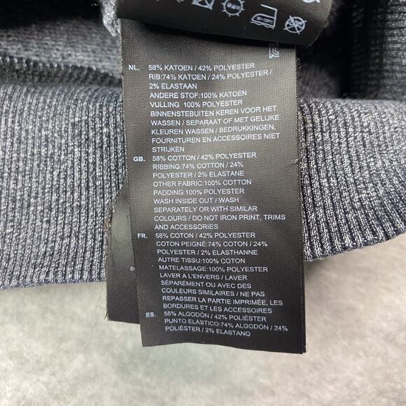 G Star Raw Mens L Odiron Suzaki Hooded Full Zip Grey Sweater - Picture 8 of 8